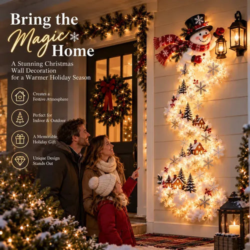 📢Limited-time offer 50%✨ Christmas Magic Trail Wall Light - A Little Christmas Magic, Right on Your Wall