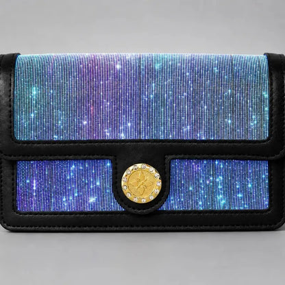 🌈 Fiber Optic Light-Up Crossbody Bag – 7 Colors & 4 Light Modes