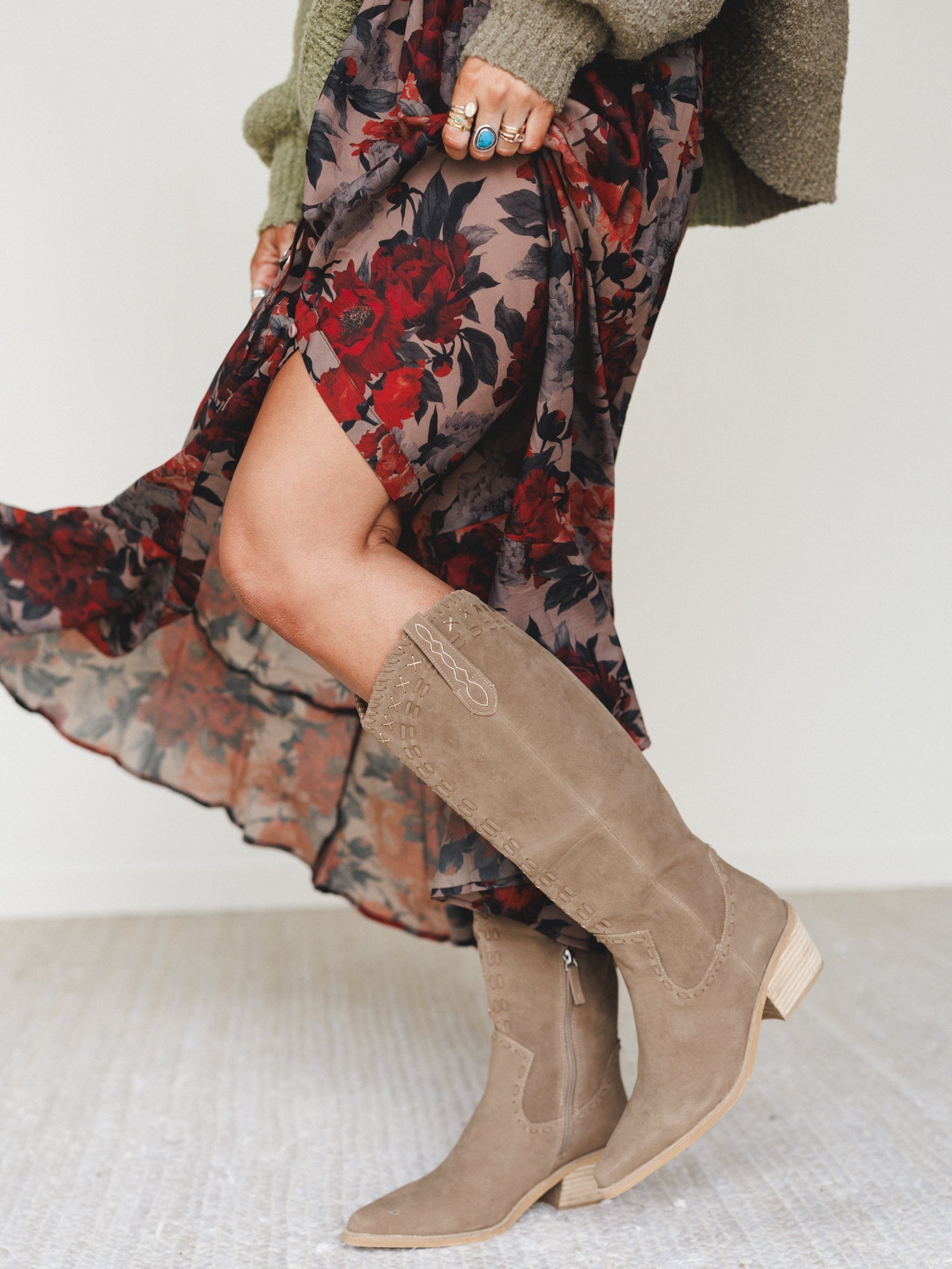 Alessia Boots - Taupe