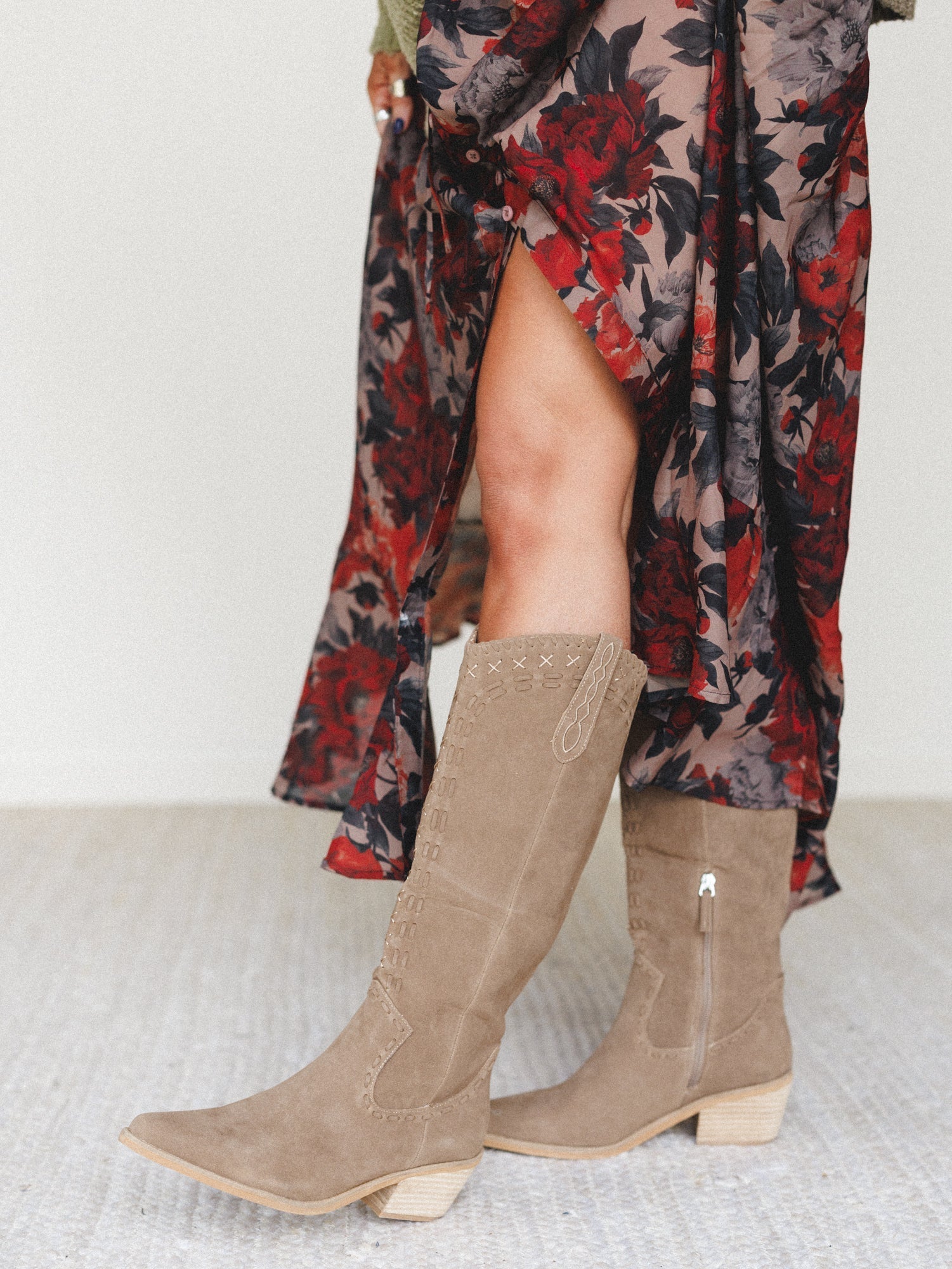 Alessia Boots - Taupe