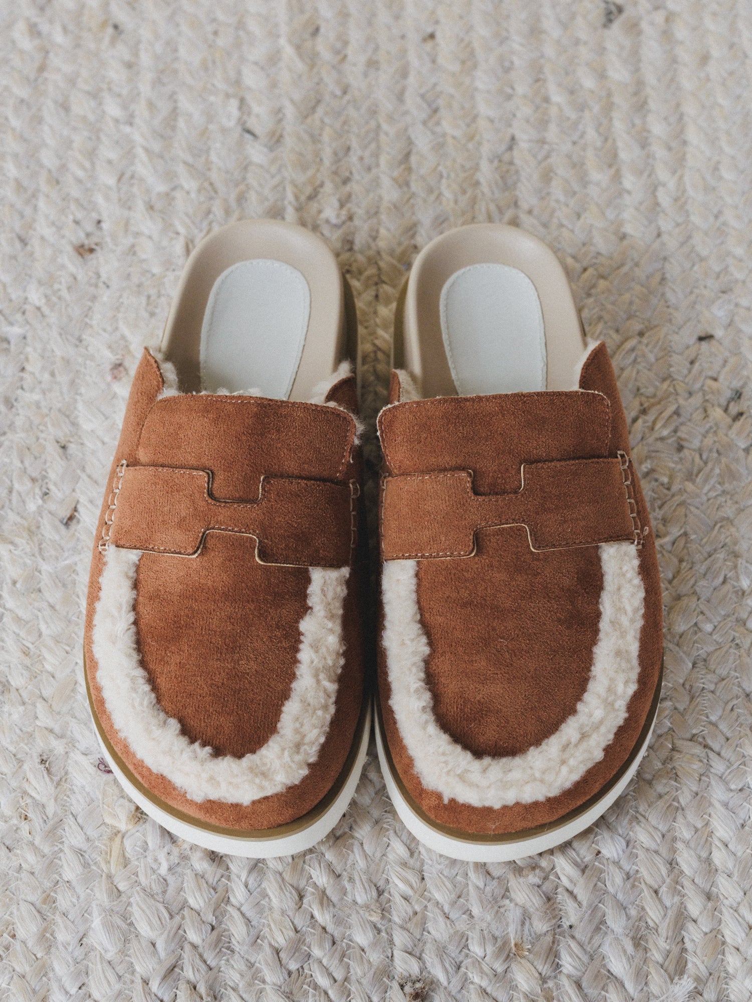Avalon Loafer Mules - Camel