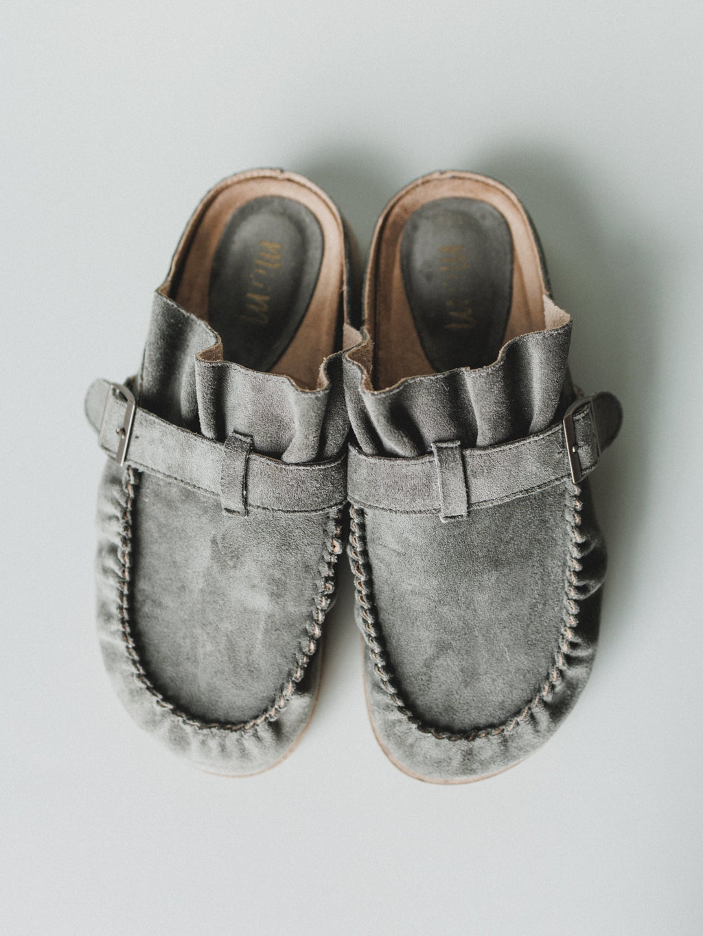 Jola Slide Mule - Olive