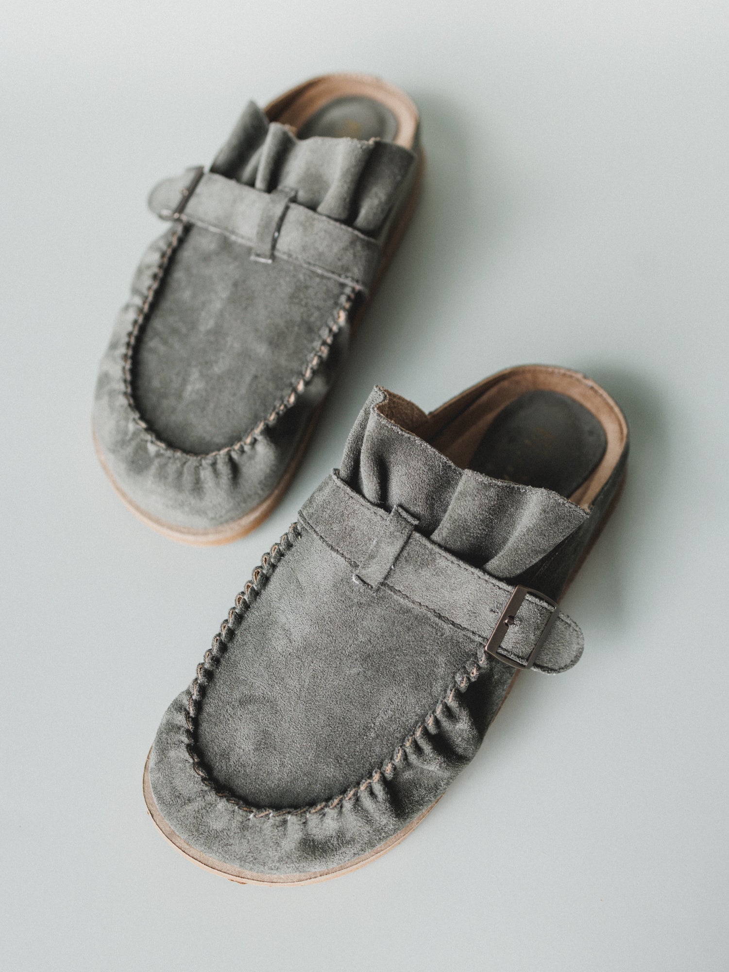 Jola Slide Mule - Olive