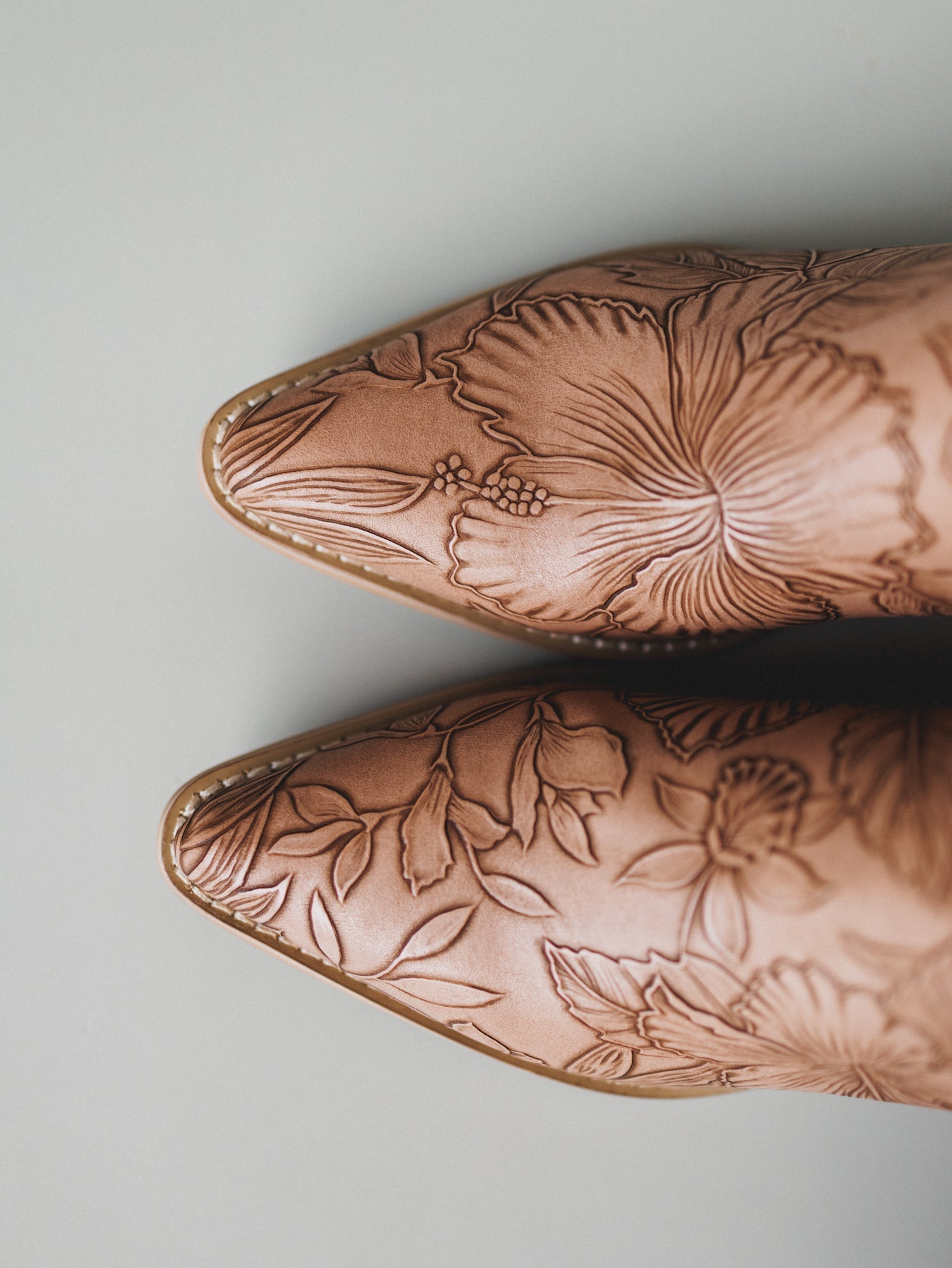 Flora Boot - Brown Floral