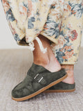 Jola Slide Mule - Olive
