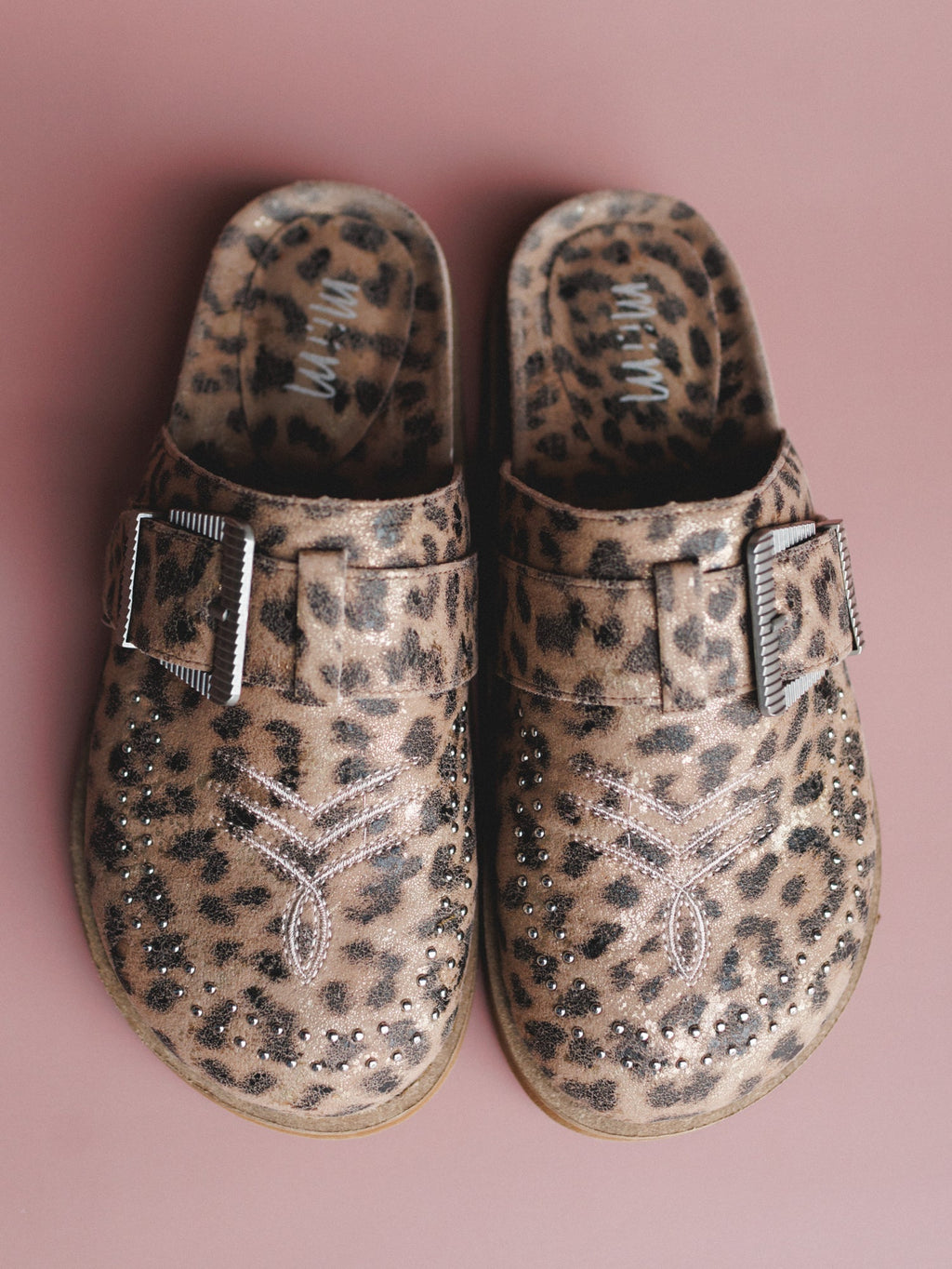 Josephine Leopard Mules - Leopard