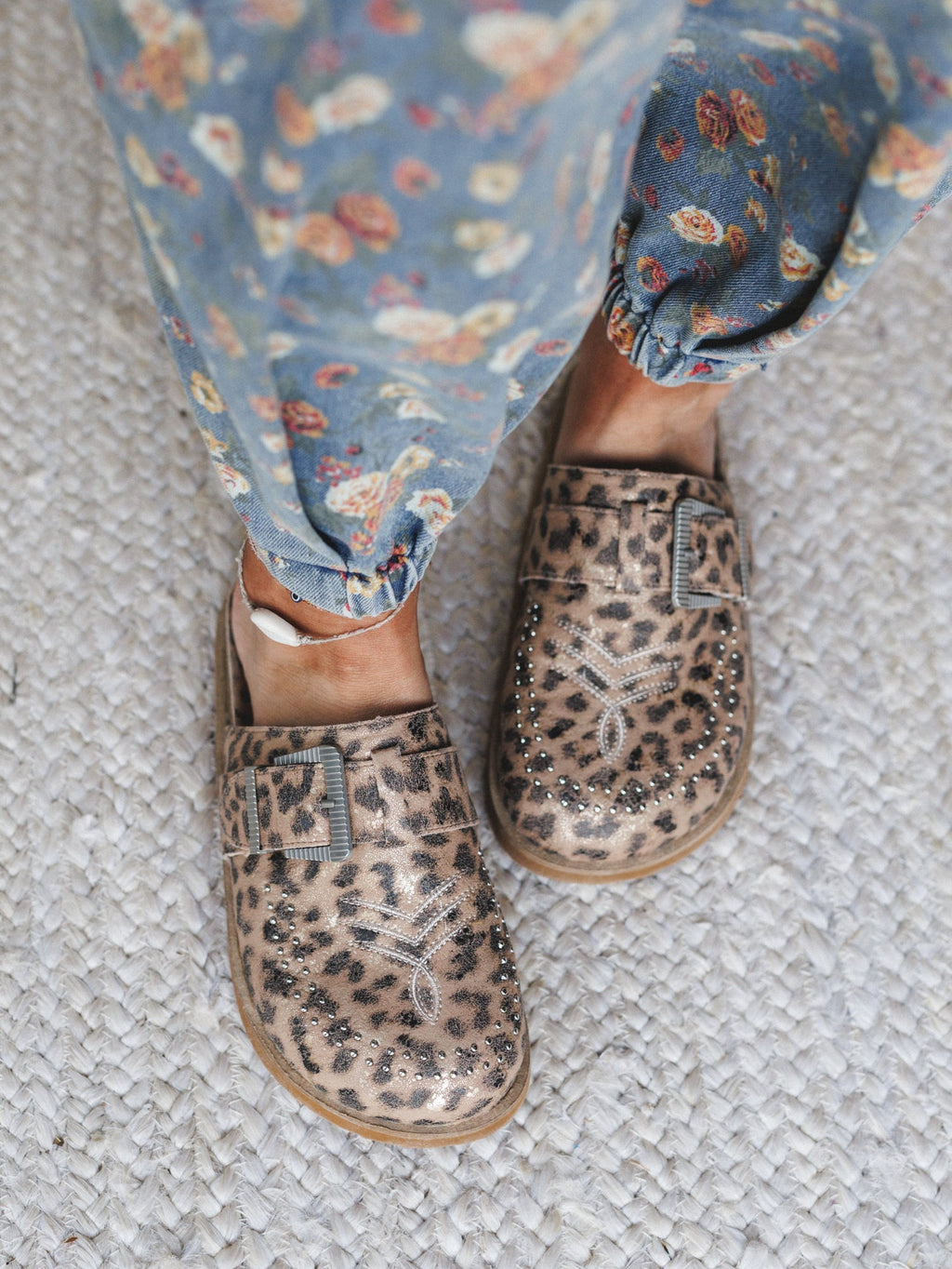 Josephine Leopard Mules - Leopard