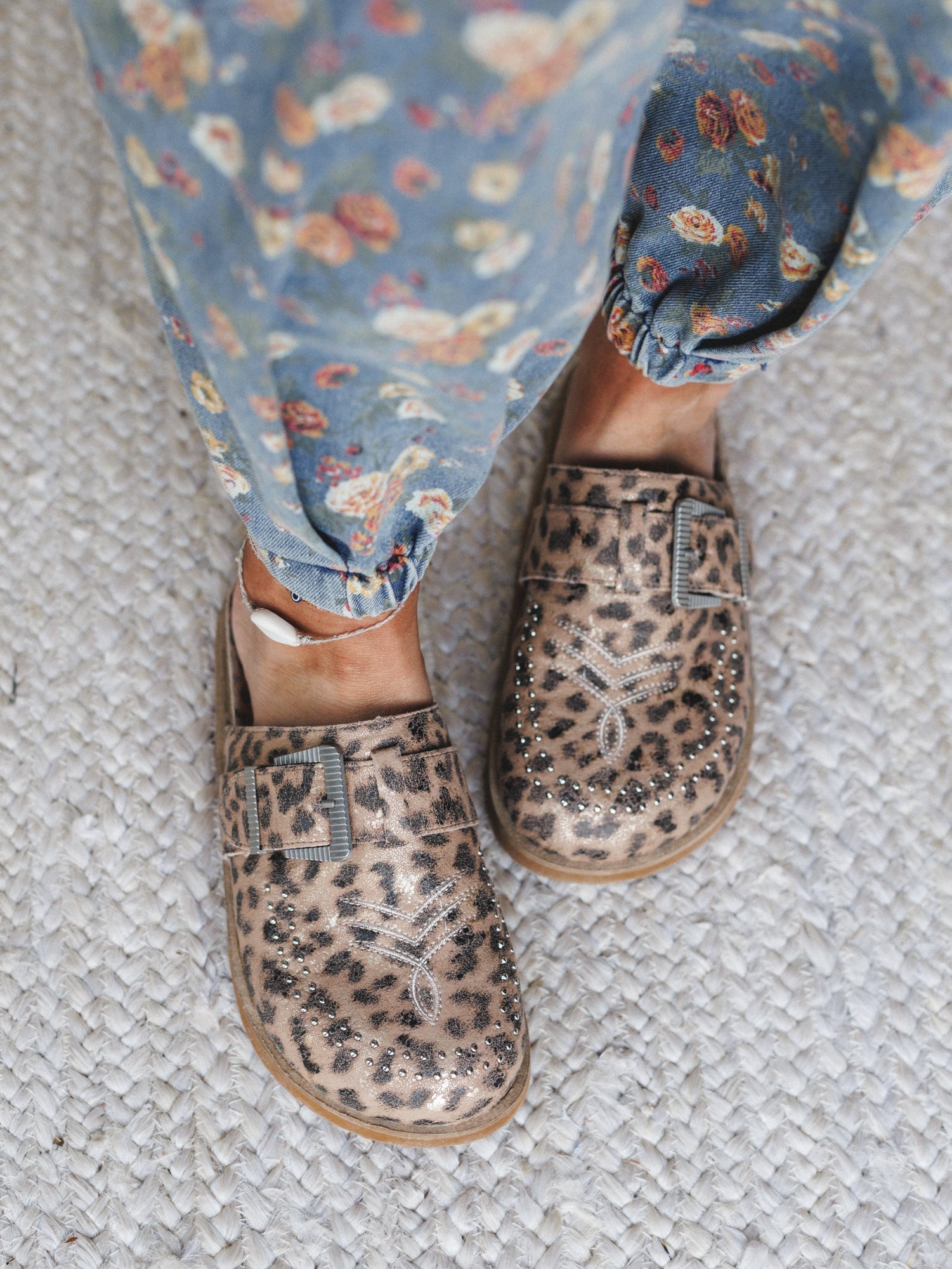 Josephine Leopard Mules - Leopard