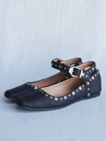 Rockstar Ballet Flats - Black