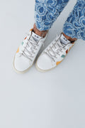 Sun Rays Retro Sneakers - Blue