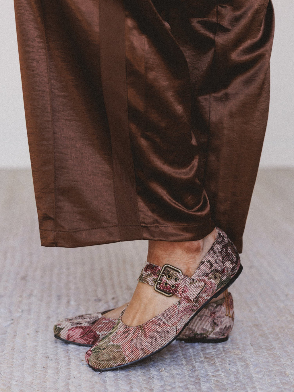 Soho Ballet Flats - Mauve Tapestry