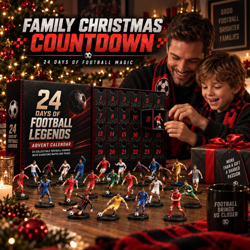🎅50% Off Christmas Pre-Sale🔥 24 Days of Football Legends Advent Calendar | 24 Collectible Player Figures