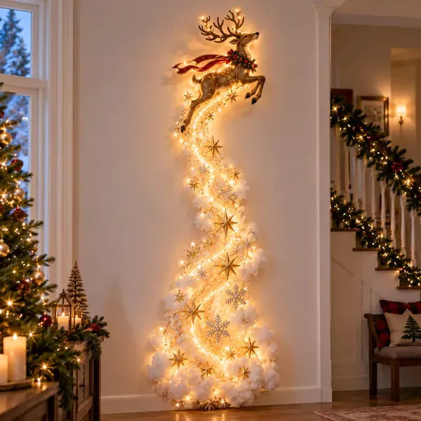 📢Limited-time offer 50%✨ Christmas Magic Trail Wall Light - A Little Christmas Magic, Right on Your Wall