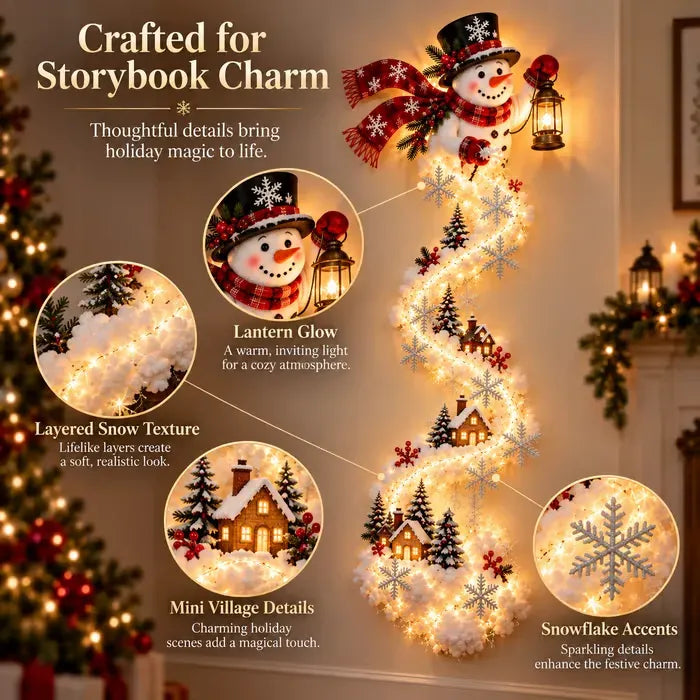 📢Limited-time offer 50%✨ Christmas Magic Trail Wall Light - A Little Christmas Magic, Right on Your Wall