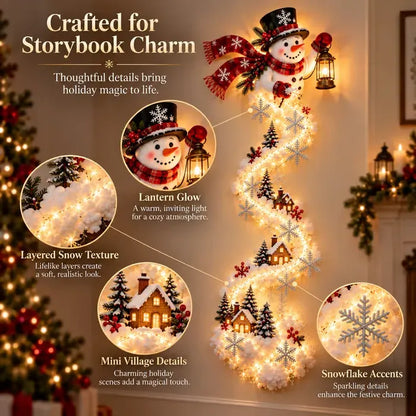 📢Limited-time offer 50%✨ Christmas Magic Trail Wall Light - A Little Christmas Magic, Right on Your Wall