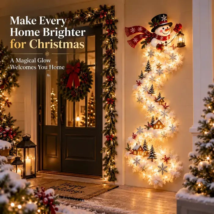 📢Limited-time offer 50%✨ Christmas Magic Trail Wall Light - A Little Christmas Magic, Right on Your Wall