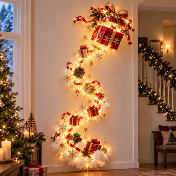 📢Limited-time offer 50%✨ Christmas Magic Trail Wall Light - A Little Christmas Magic, Right on Your Wall