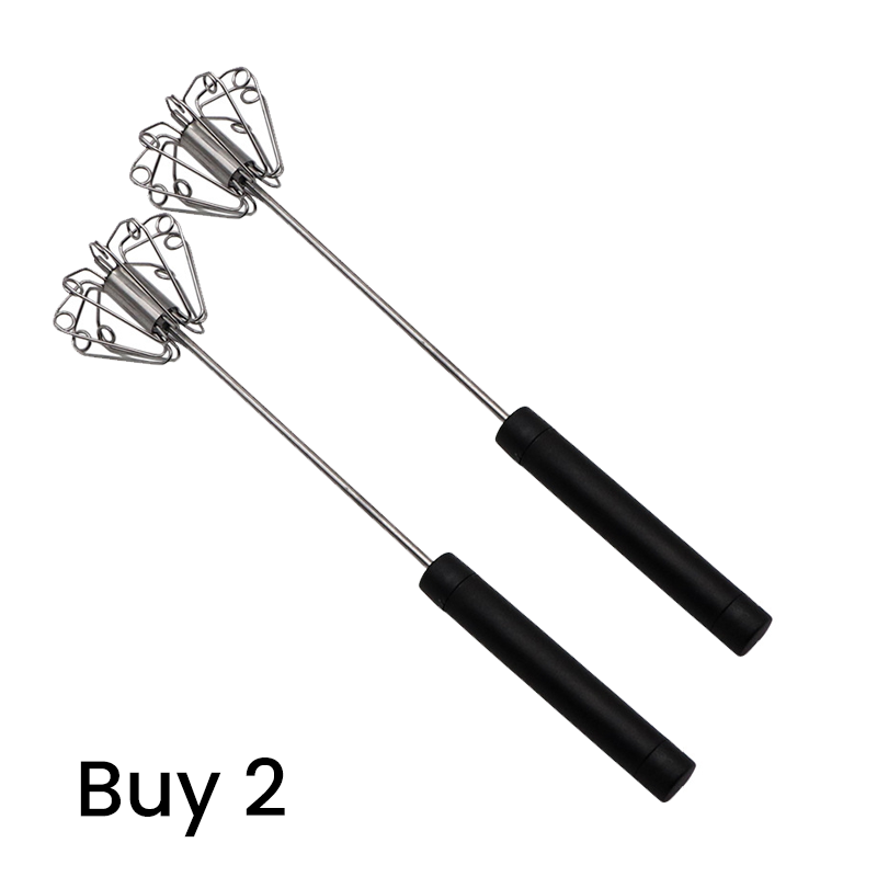 Stainless Steel Hand Egg Beater | Effortless Whisking – No Batter Splatter, Dishwasher Safe & Built to Last