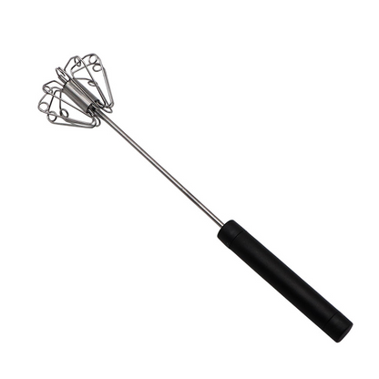 Stainless Steel Hand Egg Beater | Effortless Whisking – No Batter Splatter, Dishwasher Safe & Built to Last