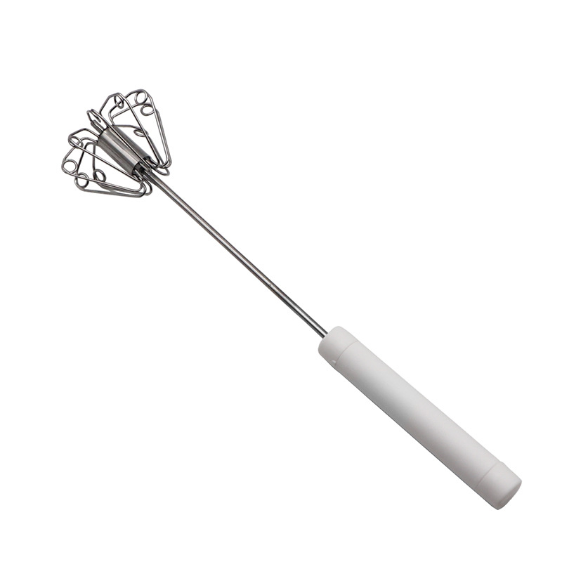 Stainless Steel Hand Egg Beater | Effortless Whisking – No Batter Splatter, Dishwasher Safe & Built to Last