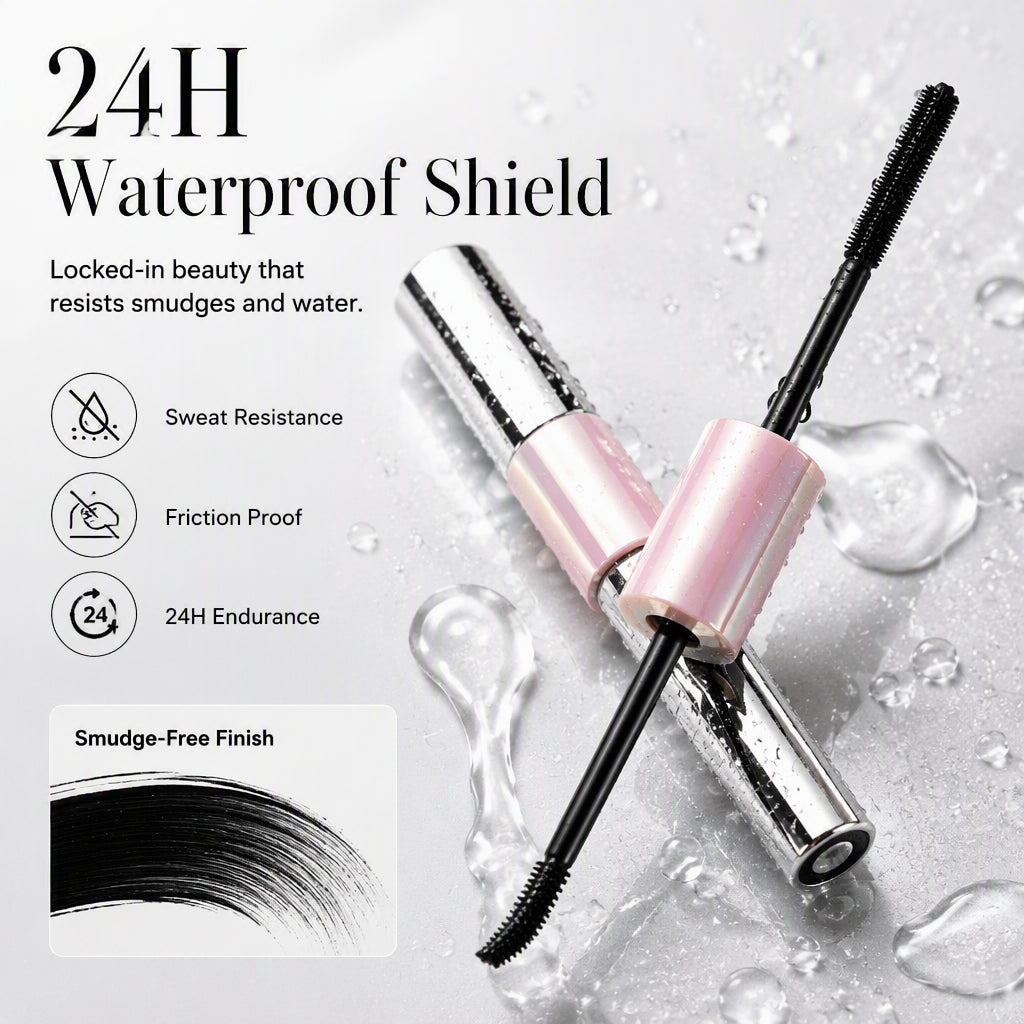 🔥Christmas Limited-Time Offer: 50% OFF!!!🔥Double-Ended Waterproof Volumizing Mascara