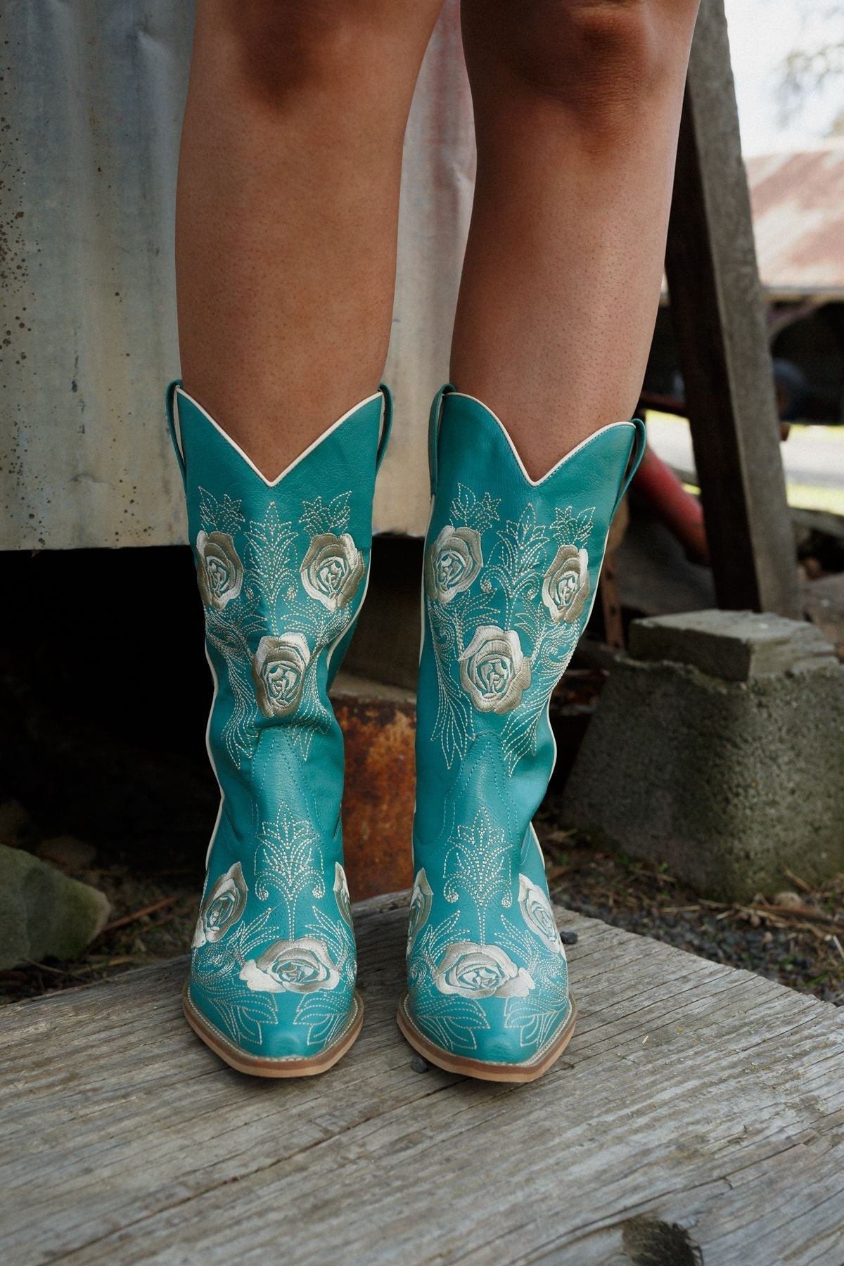 Canyon Star Boots - Turquoise